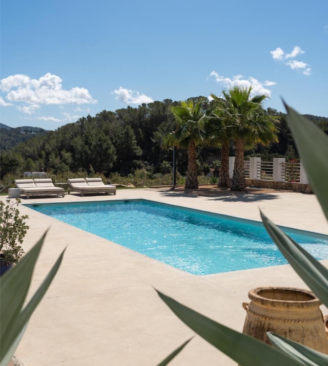 Resa Estates Ibiza modern finca villa for sale pool area 1.jpg